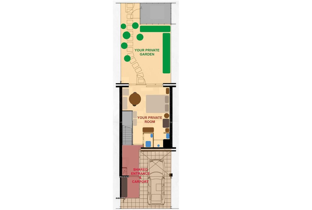 אמסטרדם Private Studio With Free Car Parking מראה חיצוני תמונה